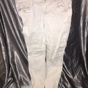 White jeans